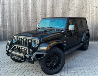 Hoofdafbeelding Jeep Wrangler Jeep Wrangler / 4XE 380/BLAKED OUT/CUSTOM BUMPER/BEAST