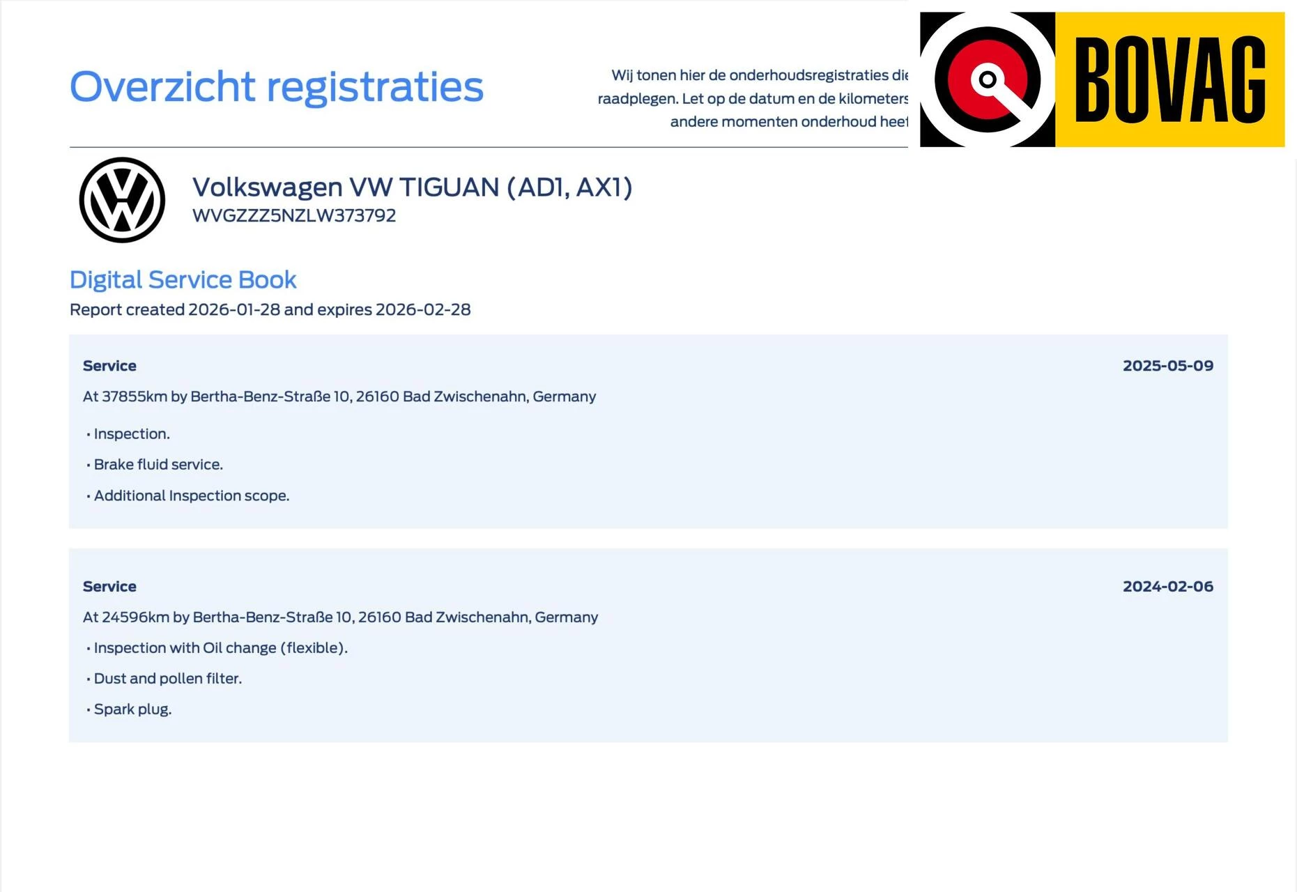 Hoofdafbeelding Volkswagen Tiguan