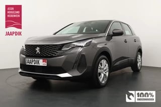 Hoofdafbeelding Peugeot 3008 Peugeot 3008 BWJ 2021 1.2 PureTech 131 PK Blue Lease Active TREKHAAK / APPLE CARPLAY / ANDROID AUTO / NAVI / CLIMA / CRUISE / 360 CAMERA / LMV / PARKEERSENSOREN