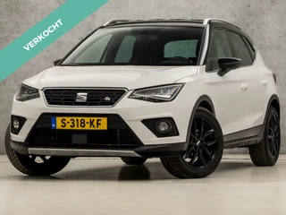 SEAT Arona 1.0 TSI FR Intense Sport Automaat (APPLE CARPLAY, GROOT NAVI, CLIMATE, STOELVERWARMING, SPORTSTOELEN, GETINT GLAS, ADAPTIVE CRUISE, PARKEERSENSOREN, NIEUWSTAAT)