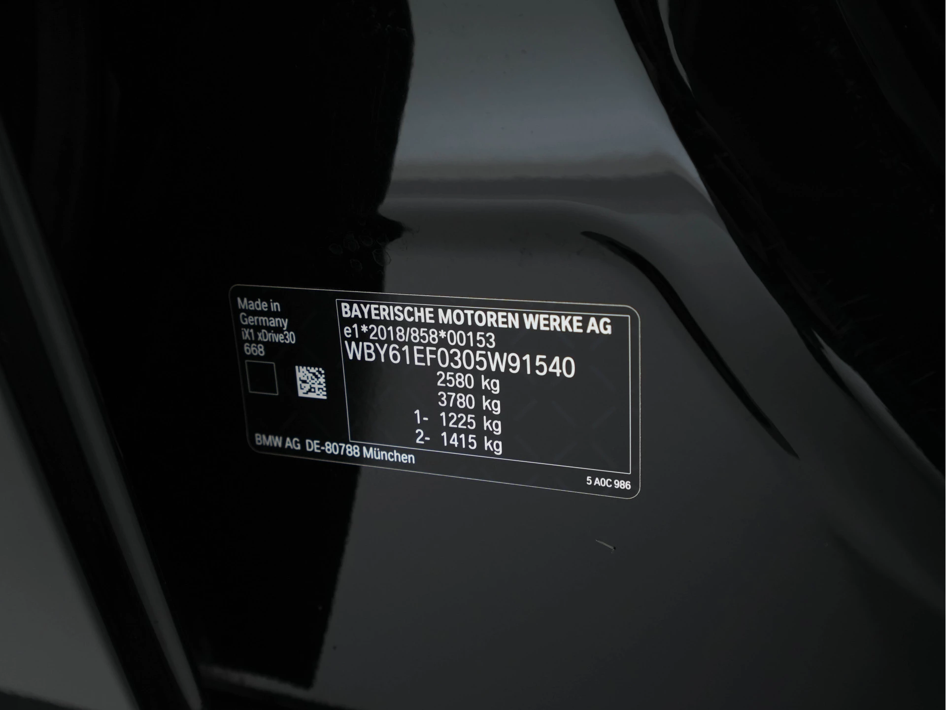 Hoofdafbeelding BMW iX1