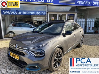 Hoofdafbeelding Citroën ë-C4 Citroen Ë-C4 Shine Pack leder|panoramaschuifdak|camera|navigatie|head-up|verwarmde voorruit