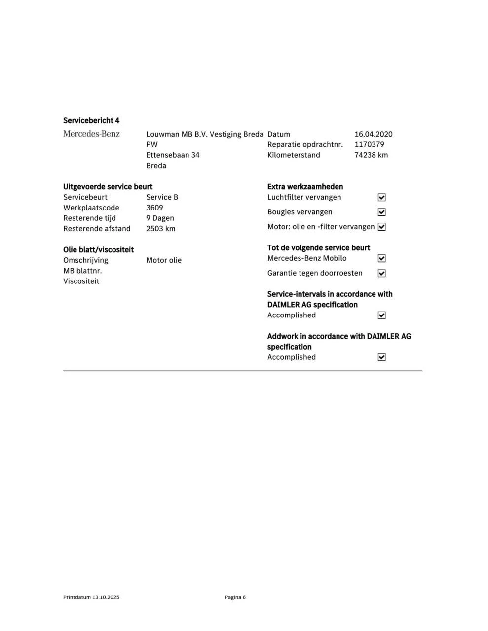 Hoofdafbeelding Mercedes-Benz A-Klasse