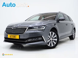 Škoda Superb Combi 1.4 TSI iV Style | Leder/Alcantara | Camera | Keyless | Memory | Virtual | Adaptive Cruise  | Sfeerlicht