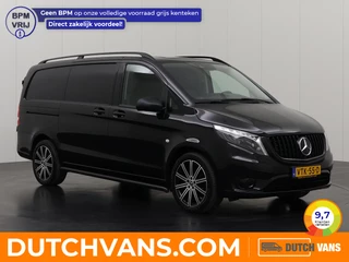 Mercedes-Benz Vito Automaat Exclusive Edition | Leder | Led | Achterdeuren | Multimedia | Camera | 3-Zits | Trekhaak | Betimmering