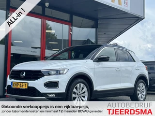 Volkswagen T-Roc 1.5 TSI Sport | Stoelverwarming | Adaptieve Cruise Control | LED Koplampen | Sportstuur | Apple Carplay | Android Auto | Two-Tone Wit - Zwart | Parkeersensoren | Privacy Glas | Sportstoelen | All Season Banden |