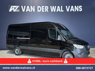 Mercedes-Benz Sprinter 317 CDI 170pk L3H2 Euro6 Airco | Apple Carplay | 360 Graden Camera | Navigatie Android Auto, Cruisecontrol, Chauffeursstoel, Parkeersensoren, Stoelverwarming, Bijrijdersbank