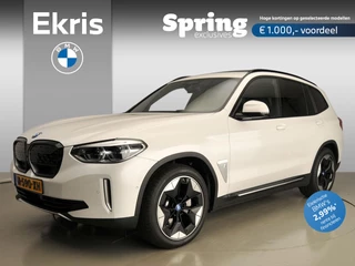 Hoofdafbeelding BMW iX3 BMW iX3 High Executive 80 kWh | LED | Leder | HUD | Trekhaak | Schuifdak | Sportstoelen | DAB | Harman-kardon sound | Alu 20 inch | Easter