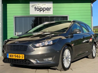 Ford Focus Wagon 1.0 Titanium|1e Eigenaar!|Navigatie|Trekhaak|