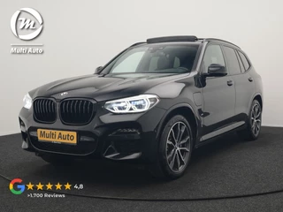 BMW X3 xDrive30e M Sport PHEV 293pk Dealer O.H. | Trekhaak Af Fabriek | Panodak | Head Up | 360 Camera | Adaptief Onderstel | Lederen Sportstoelen Memory & Verwarmd | Sfeerverlichting | Stuur Verwarmd | Keyless | Blis | Apple Carplay | Plug In Hybrid |