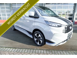 Ford E-Transit Cust. L2H1 Sport 218PK Automaat Schuifdeur links en rechts Airco | adap.cruise | Navi | 360 camera | 19"Lm velgen
