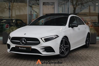 Mercedes A-Klasse Limousine A 180 AMG-Line 136pk | Keyless | Pano | Camera | Sfeer | Carplay | Cruise | Memory | Multibeam