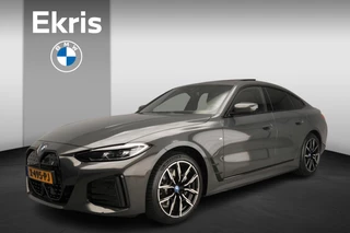 BMW i4 Gran Coupe eDrive40 | M-Sportpakket | LED | Leder | HUD | Schuifdak | Trekhaak | Elektr. zetels | DAB | Harman-kardon sound | Alu 19 inch