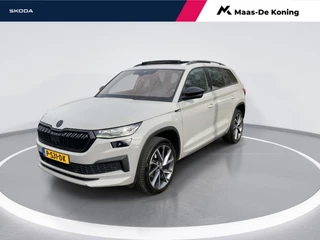Skoda Kodiaq 1.5TSI/150PK Sportline Business DSG · Panoramadak · Leder · Trekhaak · Camera · Apple/Android Car Play ·
