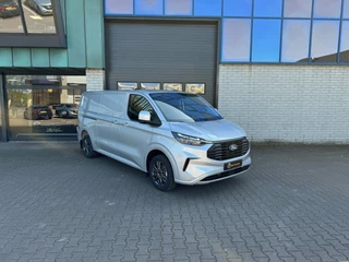 Ford Transit Custom 320 L2 Limited BPM vrij Stoel + Stoel 170 PK 360° Wegklapbare trekhaak Automaat Middenconsole Adaptive Cruise Navigatie Stuurwielverwarming