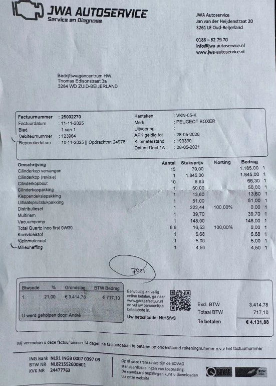 Hoofdafbeelding Peugeot Boxer