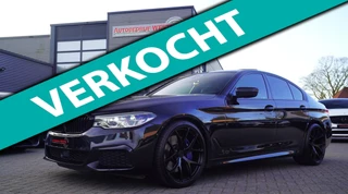 BMW 5-serie M550d xDrive| Schuifdak | Stoelkoeling | Adaptieve Cruise control | 400 PK | Luxe Nappa Leder | Shadow Line | Dealer o