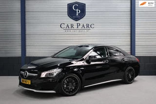 Mercedes-Benz CLA-klasse AMG 45 4MATIC 381+PK LED/HALF LEER+S.VERWARMING/19" LMV/PDC/CRUISE/12 MDN GARANTIE!