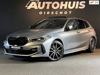 BMW 1-serie 120i High Executive Edition M Pano/ M stoelen/ Frozen Grey/ 19"/ Stuurverwarming