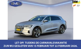 Audi E-tron 55 quattro Business edition 95 kWh, achteruitrijcamera, stoelverwarming, trekhaak, 1 e eigenaar, dealer onderhouden