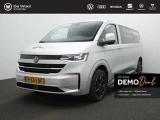 Volkswagen Transporter 2.0 TDI 170PK AUT L2 Bulli LED | ACC | BLack Edition | Stoelverwarming | Camera | Apple carplay/Android auto | Betimmering | Voorruitverwarming | PDC | L.M. Wielen | Sidesteps | Achterspoiler