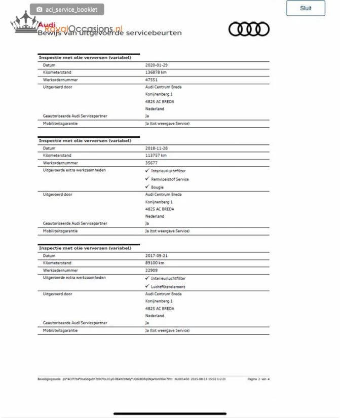 Hoofdafbeelding Audi A4