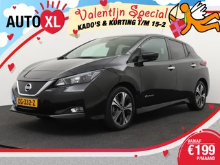 Nissan Leaf N-Connecta 40 kWh Carplay Navi 360*Camera Stuur+Stoelverw. 