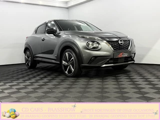 Nissan Juke 1.6 Hybrid N-Design 360 Camera, Navi, Half leder/Alcantara, Keyless start, Cruise control, Lichtmetalen velgen