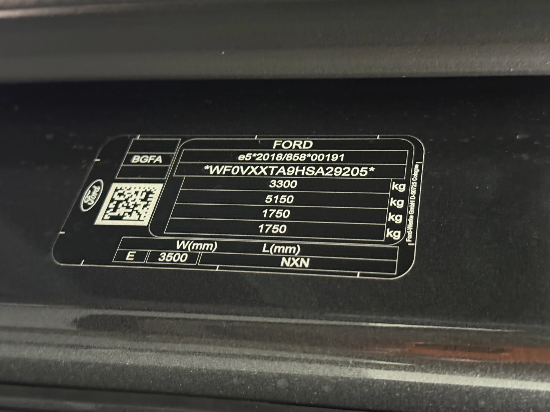 Hoofdafbeelding Ford Transit Custom