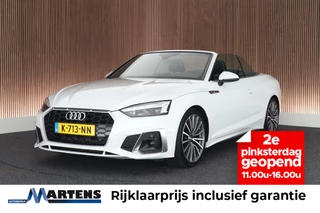 Audi A5 Cabriolet 35 TFSI 150pk S edition Nekverwarming Stoelverwarming Leder Virtual Cockpit Matrix Led 2x S-Line