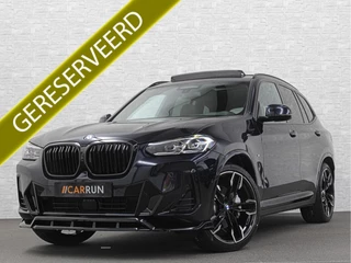 BMW iX3 M-Sport 80 kWh | Panorama | Leder | 99% SOH | ACC | Trekhaak | Memory | Camera | 3-Zone Clima | Carplay | Getint Glas | Black-Optic | Stoelverwarming | Draadloos Laden | Bovag Garantie |