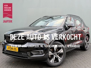 Volvo XC40 BWJ 2020 Recharge P8 408 PK AWD R-Design AUTOMAAT | FULL LED | STOEL + STUUR VERW. | LEER | ADAPTIVE CRUISE | NAVI | CLIMA | CAMERA | APPLE & ANDROID | LMV | PDC