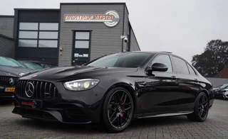 Hoofdafbeelding Mercedes-Benz E-Klasse Mercedes-Benz E-klasse AMG 63 S 4MATIC+ | Schaalstoelen | incl BTW | Panorama | Edition 1 | Gele stiksels | Carbon Edition | ACC
