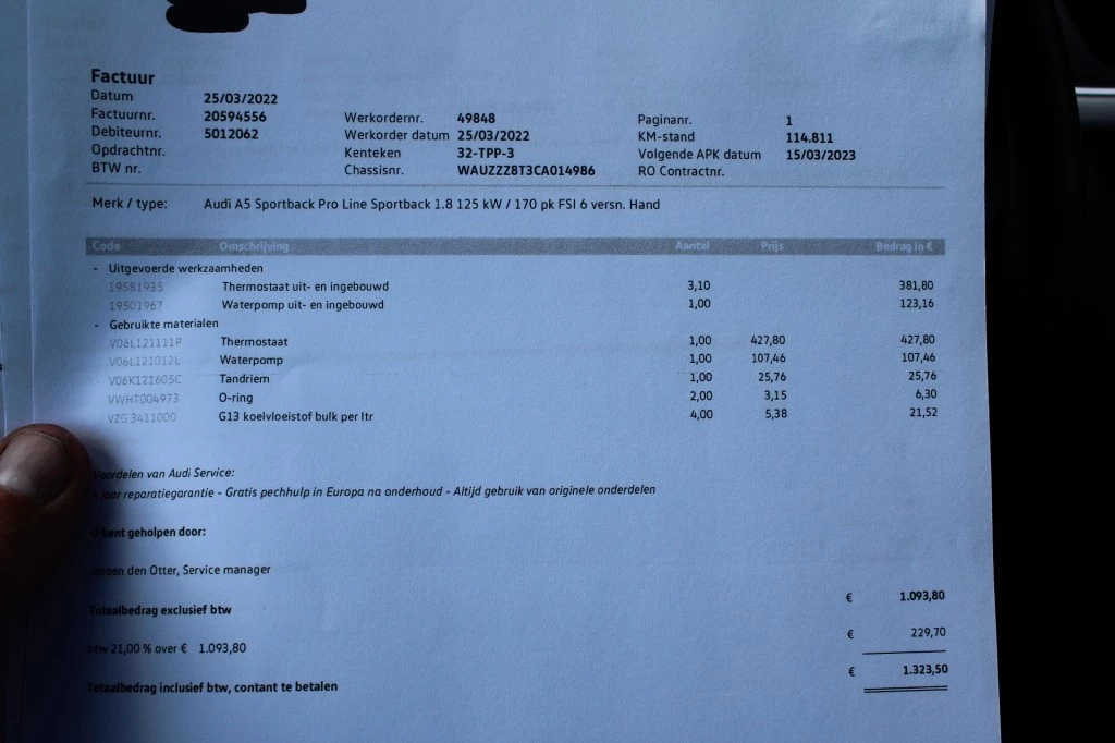 Hoofdafbeelding Audi A5