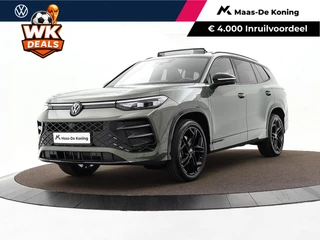 Volkswagen Tayron R-Line Edition 1.5 eHybrid 204 PK 6 versn. DSG · Rondomzichtcamera · Panoramaschuif-kanteldak · Trekhaak inklapbaar, met elektrische ontgrendeling, incl. aanhangermanoeuvreerhulp Trailer Assist · Prijs is inclusief inruilpremie ·