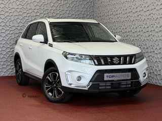 Hoofdafbeelding Suzuki Vitara Suzuki Vitara 1.4 BOOSTERJET HYBRID STYLE PANORAMA SCHUIFDAK LEER CARPLAY NAVI CAMERA PDC STOELVERW.
