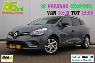 Renault Clio Estate 0.9 TCe Limited Nardo Grey 16 inch LMV Keyless Navigatie Carplay Airco Cruise Control
