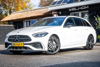 Mercedes-Benz C-klasse Estate 300 e Luxury Line i phev I Leder I Carplay I Digital Light I AMG I Dealeronderhouden I