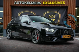 Mercedes-Benz A-klasse AMG 45 S 4MATIC+ Premium Plus Panodak Ambient Widescreen ACC Leer Stoelverw.