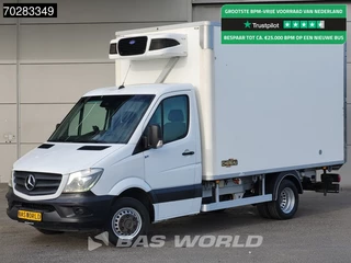 Mercedes Sprinter 519 CDI 3.0L V6 Koelwagen Bi-Temp 190PK Dubbellucht Carrier Pulsor 600mt Chereau Vries Vriezer Airco Cruise Camera Euro6 Koel Koeler Kühl Kühler Frigo 11m3 Airco Cruise control