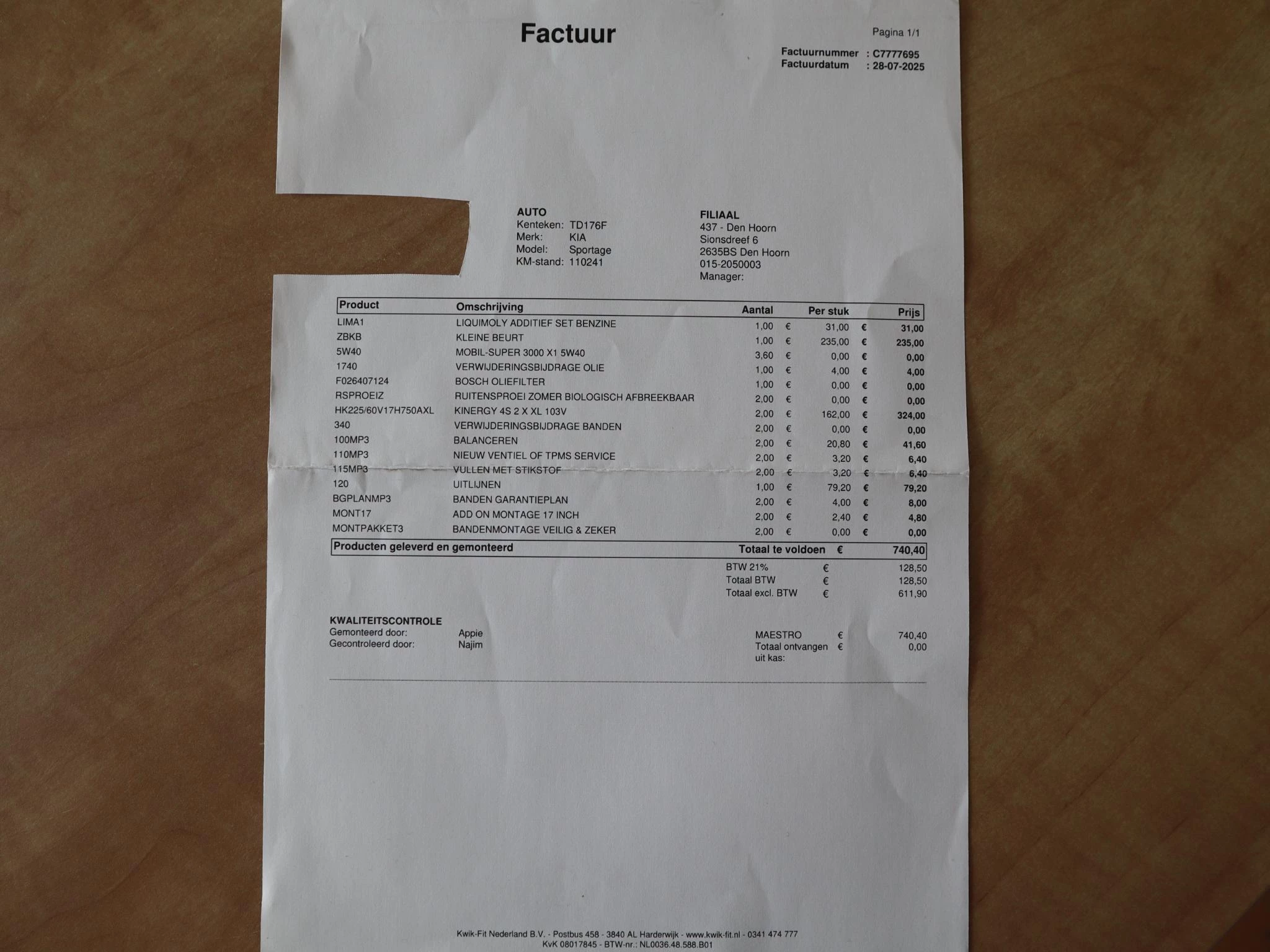 Hoofdafbeelding Kia Sportage