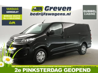 Citroën Jumpy 2.0 BlueHDI L3H1 | Dubbele Cabine | 6 Persoons | 360Camera 2xSchuifdeur Airco Cruise Carplay PDC Navi Elektrpakket