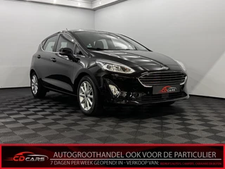 Ford Fiesta 1.0 EcoBoost Titanium Clima, Navi, Camera, Cruise control, Keyless start, A start stop, Lichtmetalen velgen