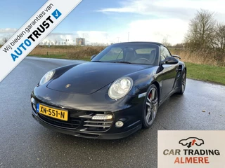 Hoofdafbeelding Porsche 911 Porsche 911 997 MK2 Cabrio 3.8 Turbo PDK 2010 SPORT CHRONO