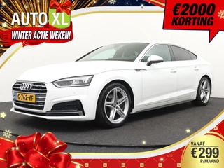 Audi A5 Sportback 35 150 PK Aut. S-line H-Leder Sportstoelen Camera 18'LMV