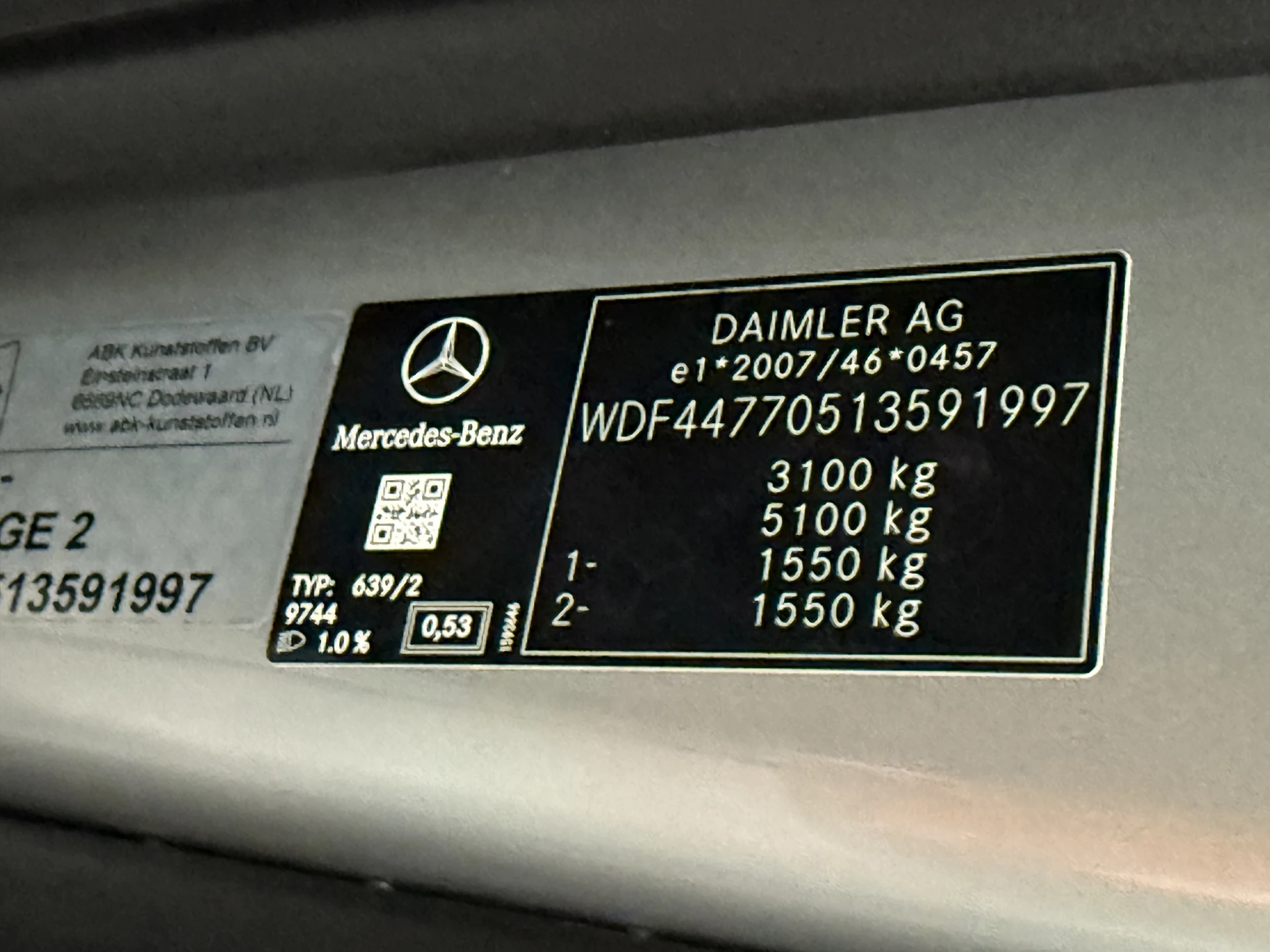 Hoofdafbeelding Mercedes-Benz Vito