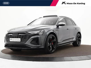 Hoofdafbeelding Audi Q8 e-tron Audi Q8 e-tron SQ8 507pk Quattro 115 kWh · SOH 94% · 360 Camera · B&O Audio · Luchtvering · Panoramadak · Valcona Leder · Elek. Voorstoelen · 22'' Inch ·