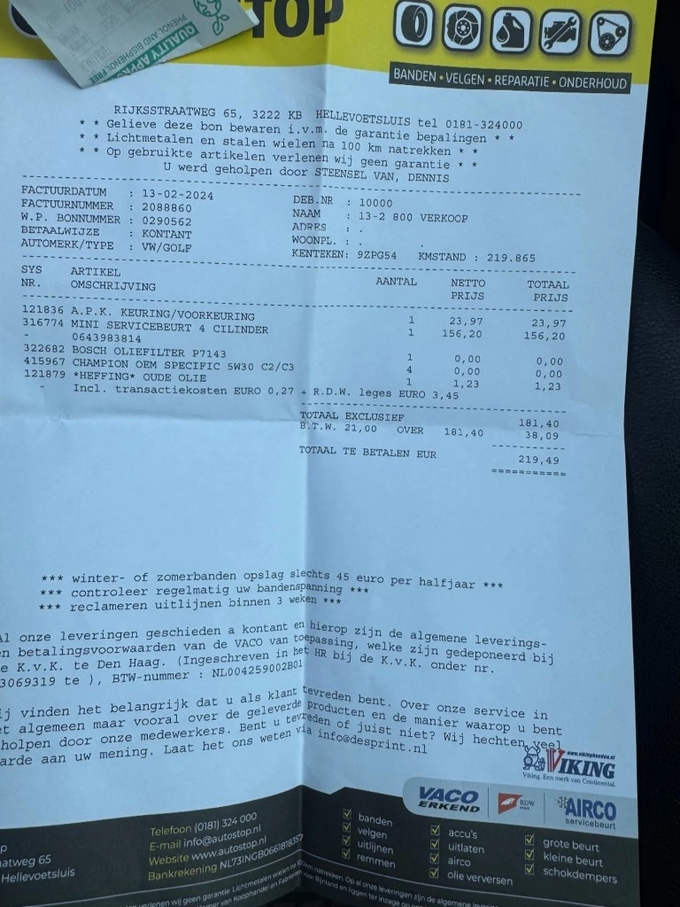Hoofdafbeelding Volkswagen Golf
