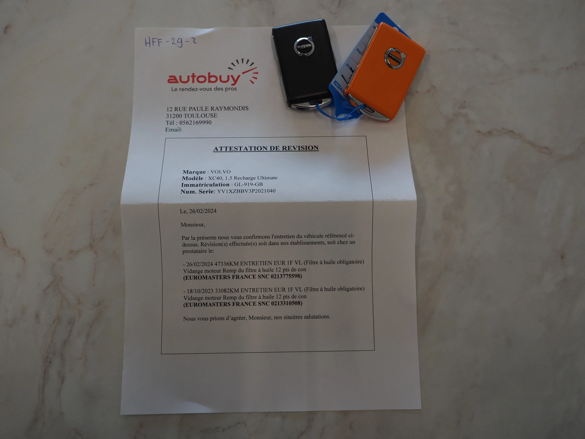 Hoofdafbeelding Volvo XC40