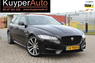 Hoofdafbeelding Jaguar XF Jaguar XF Sportbrake 2.0d Portfolio automaat 180 PK leder camera pano dealer onderhouden